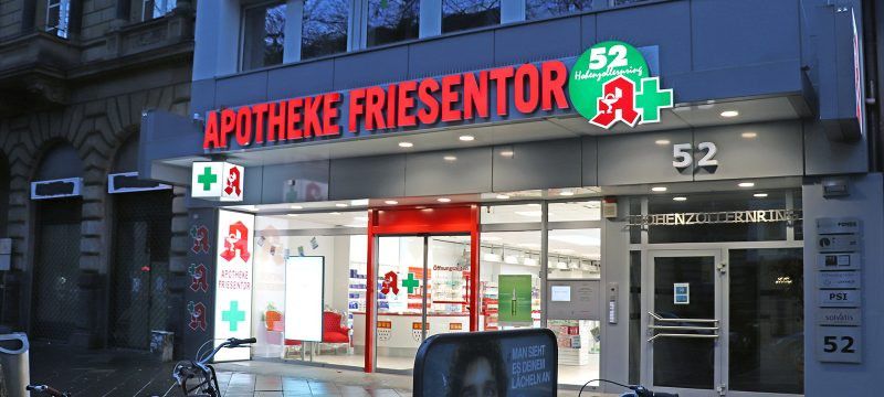 Apotheke von außen